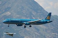 VN-A349 @ VHHH - Vietnam Airlines arriving on runway 25R - by Michel Teiten ( www.mablehome.com )