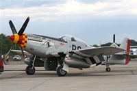 N551J @ YIP - Jack Roush's P-51D Gentleman Jim - by Florida Metal