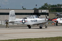 N638TD @ YIP - T-34 Mentor - by Florida Metal