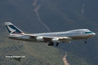 B-HUO @ VHHH - Cathay Pacific Cargo arriving on runway 25L - by Michel Teiten ( www.mablehome.com )