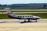 N821DK @ CID - Taxiing to Landmark FBO