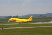 N957AX @ CID - Departing Runway 13 for Moline, IL - by Glenn E. Chatfield
