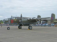 N25644 @ EGSU - North American B-25D/Duxford - by Ian Woodcock