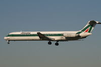 I-DAWE @ EBBR - flight AZ146 is descending to rwy 25L