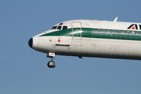 I-DAWE @ EBBR - descending to rwy 25L
