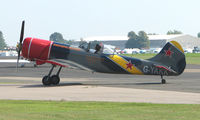 G-YAKK @ EGSX - Yak50 at North Weald - by Terry Fletcher