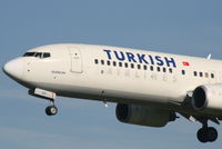 TC-JGG @ EBBR - descending to rwy 25L