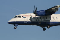 OY-NCE @ EBBR - descending to rwy 25L