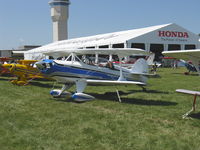 N619JS @ OSH - 1994 Simmons STEEN SKYBOLT 'Deja Vu', Lycoming IO-540 - by Doug Robertson