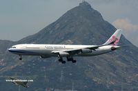 B-18801 @ VHHH - China Airlines arriving on runway 25R - by Michel Teiten ( www.mablehome.com )