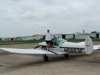 N5663F @ 52F - Last Alon manufactured without rudder petals. - by Bruce Finley