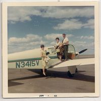 N3415V @ PASCO, WA - Beech 35 Aircraft - by Unknown