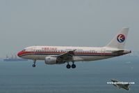 B-2222 @ VHHH - China Eastern Airlines approaching runway 25R - by Michel Teiten ( www.mablehome.com )