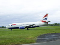 G-GFFF @ EGPF - BA 737 taxiing out of Glasgow for a flight to LHR - by Mike stanners