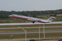 N454AA @ DTW - American MD-80 - by Florida Metal