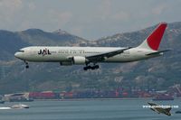 JA607J @ VHHH - JAL Japan Airlines - by Michel Teiten ( www.mablehome.com )