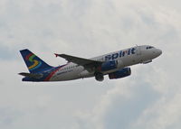 N503NK @ DTW - Spirit A319 - by Florida Metal