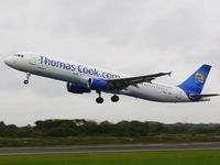 G-SMTJ @ EGCC - Thomas Cook - by chris hall