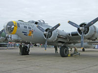 N390TH @ EGSU - Boeing B-17G/Duxford (Liberty Belle) - by Ian Woodcock