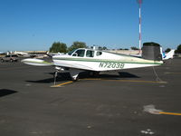 N7203B @ VCB - Sweet looking 1958 Beech J35 @ Nut Tree Airport (Vacaville), CA - by Steve Nation