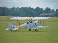 G-APAO @ EGSU - de Havilland DH-82A Tiger Moth/Duxford (marked R4922) - by Ian Woodcock