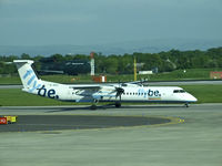 G-JEDJ @ EGCC - Flybe Dash 8Q-402 At Manchester