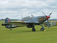 PZ865 @ EGSU - Hawker Hurricane IIC/Battle of Britain Memorial Flight - by Ian Woodcock