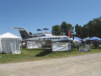 N773VA @ OSH - 1964 Beech B200 SUPER KING AIR, two P&W(C)PT6A-42 turboprops - by Doug Robertson