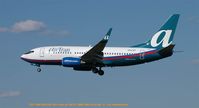 N337AT @ BWI - on final @ BWI