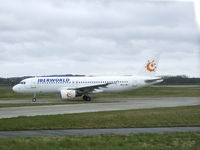 EC-IMU @ EGPH - Iberworld A320 Taxiing to rwy06 at EDI - by Mike stanners