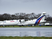 EC-KJA @ EGPH - An intresting visitor to EDI was this Swiftair ATR-72,in for maintainance