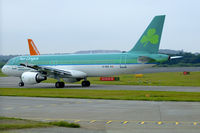 EI-DEE @ EGPH - Aer lingus A320 Waiting to taxi onto rwy06 at Edinburgh airport - by Mike stanners
