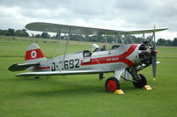G-STIG @ EGTH - 3. D-2692 at Shuttleworth Pagent Air Display 07 Sep 08