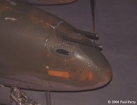 42-67762 @ IAD - A closer look at her nose, shows only the .50 cals, but no cannon.  A result of all the mods to this airframe? - by Paul Perry