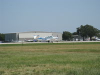 N707BR @ OSH - 1966 Beech V35 BONANZA, Continental IO-520-B 285 Hp, takeoff roll Rwy 09 - by Doug Robertson