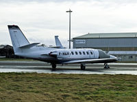 F-HAJV @ EGPH - Cessna citation at EDI, here for a six nations rugby game