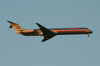 N279AA @ DFW - Landing 13R at DFW - taken from Southlake Carrol High School football stadium during the Friday night game.