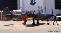 N132FW @ NKT - Towing her to the hot ramp, the hard way - by Paul Perry