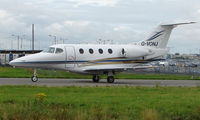 G-VONJ @ EGGW - Raytheon 390 Premier Visitor to Luton in September 2008 - by Terry Fletcher