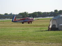 N201YP @ OSH - 1978 Mooney M20J 201, Lycoming IO-360 200 Hp, taxi - by Doug Robertson