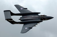 G-CVIX @ EGDY - Sea Vixen in Fleet Air Arm merkings at RNAS Yeovilton Air Day 2008 - by Henk van Capelle