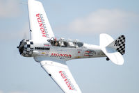 N4269Q @ AKO - Flyby at National Radial Engine Exhibition. - by Bluedharma