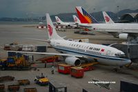 B-5043 @ VHHH - Air China - by Michel Teiten ( www.mablehome.com )