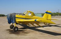 N3370 @ L19 - Tri-Agrinautics 1984 Air Tractor AT-301 minus engine @  Wasco, CA - by Steve Nation