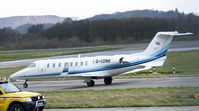 G-CDNK @ EGPH - Learjet 45 taxiing to runway 06 at EDI