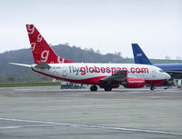 G-CDRA @ EGPH - Globespan B737 At EDI - by Mike stanners