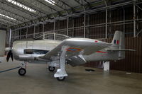 G-TROY @ EGSU - Previously Armee de 'Air 142, now in hangar at Duxford. - by Henk van Capelle
