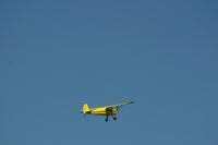N1113B @ LNK - flying above Lincoln - by Cheryl Kussatz