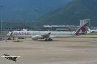 A7-AGB @ VHHH - Qatar Airways - by Michel Teiten ( www.mablehome.com )
