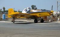 N4016B @ TLR - 1979 Ayres Corporation S2R-T34 rigged as sprayer @ Tulare, CA - by Steve Nation